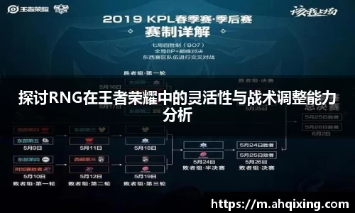 探讨RNG在王者荣耀中的灵活性与战术调整能力分析