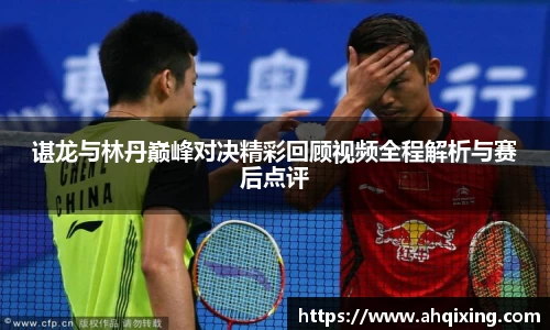 谌龙与林丹巅峰对决精彩回顾视频全程解析与赛后点评